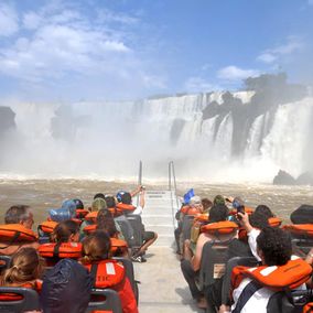 Foz do Iguacu Gran aventura boot excursie Brazilie