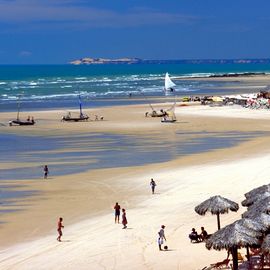 strand canoa quebrada Brazilie