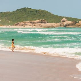 stranden van Florianopolis Brazilie