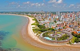 Tambau strand Joao Pessoa Brazilie