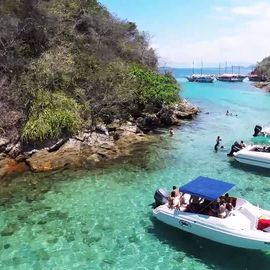 Lago Azul Ilha Grande Brazilie