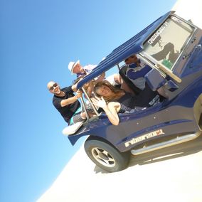 BRS team buggy tour Canoa Quebrada