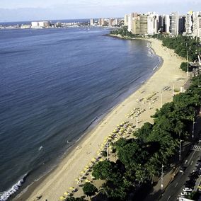 stranden Fortaleza Brazilie