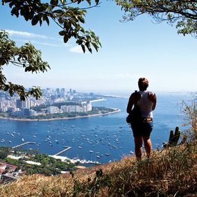 uitzicht over Rio vanuit Favela