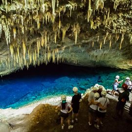 Grot gruta azul Bonito Brazilie