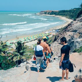 praia do amor bij Pipa Brazilie