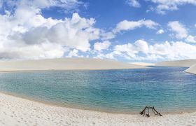 panorama foto Lencois Maranhenses Brazilie
