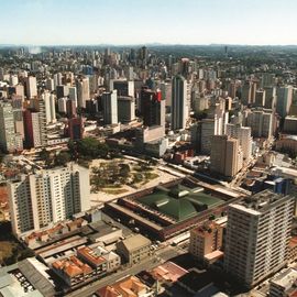 centrum Curitiba Brazilie