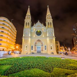 Kerk centrum Curitiba Brazilie