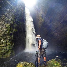 Trekking Chapada Diamantina waterval 