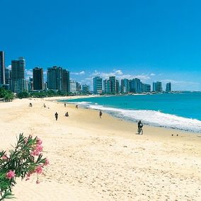 panorama Boa Viagem strand Recife Brazilie