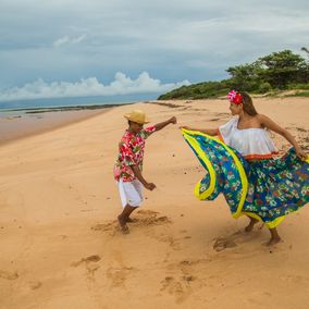 folklore dans Ilha do marajo in Brazilie