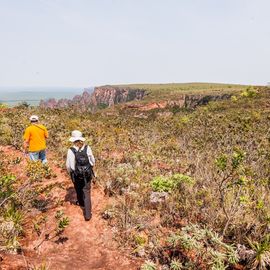 Wandelen en trekking Chapada dos Guimaraes Brazilie