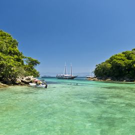 excursie boot Ilha Grande Brazilie